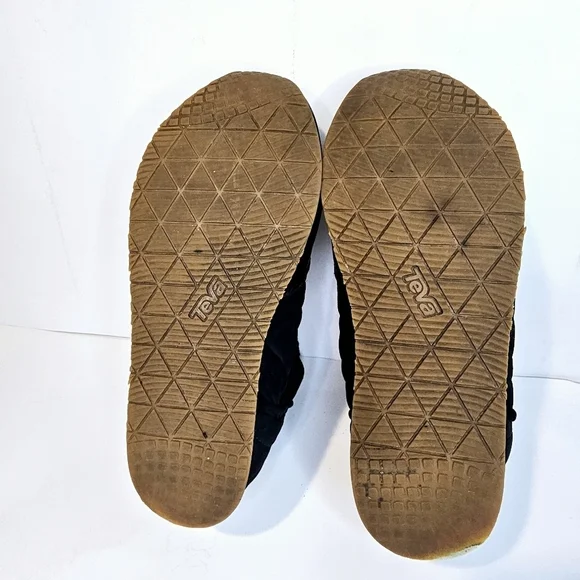 Teva ReEmber Mid Black Quilted  Ankle Boots - Picture 10 of 10